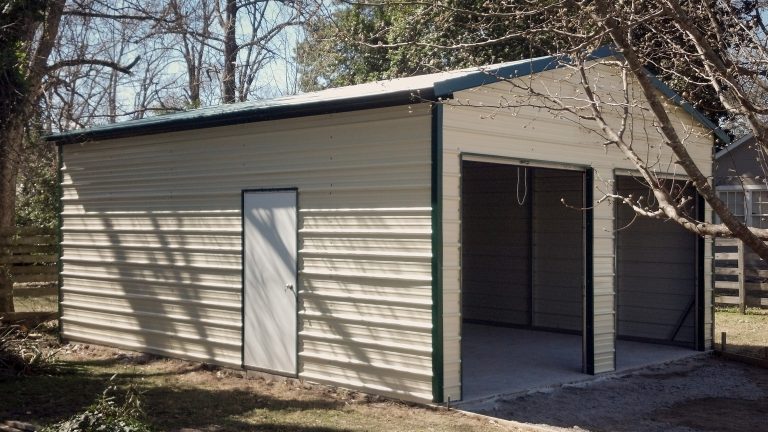 steel portable garage