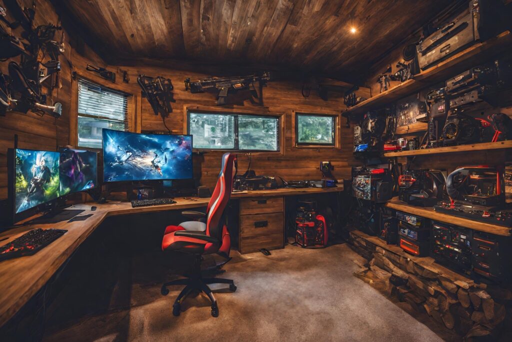 gaming shed ideas