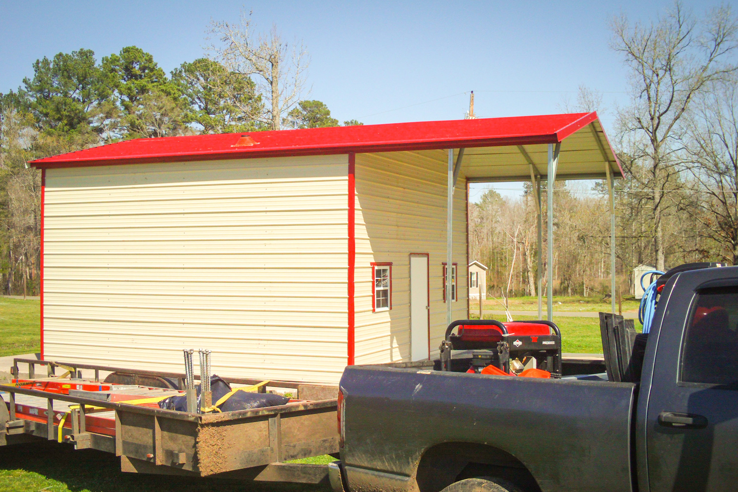 deluxe gable shed delivery shreveport la